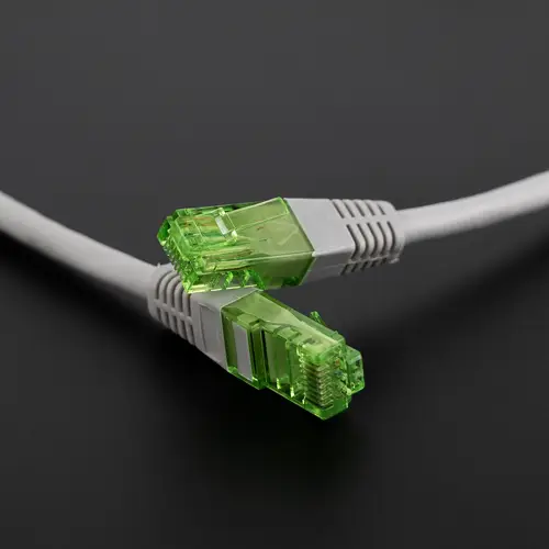 Cable de Red Latiguillo RJ45 CAT.6 UTP AWG26 CCA, Gris, 50 cm - Imagen 2