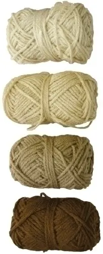 B.4UN OVILLOS LANA 8GR NIEFENVER MARRON 1100101