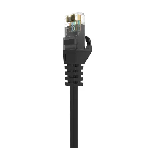 Cable de Red Latiguillo RJ45 LSZH Cat.6A 500 Mhz UTP AWG24, Negro, 3.0M - Imagen 3
