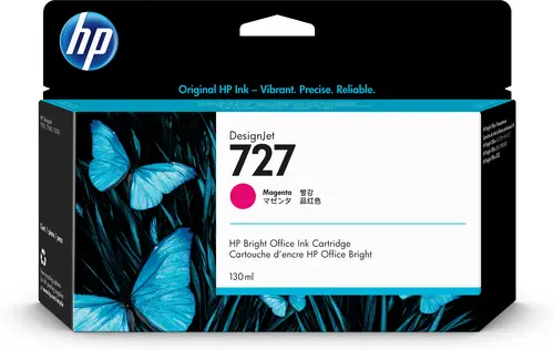 Cartucho de tinta DesignJet 727 magenta de 130 ml - Imagen 1