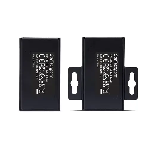 4K50IC-EXTEND-HDMI extensor audio/video Transmisor y receptor de señales AV Negro - Imagen 4
