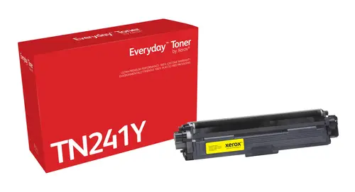 Everyday El tóner Everyday Amarillo de Xerox es compatible con Brother TN241Y, Capacidad estándar - Imagen 1