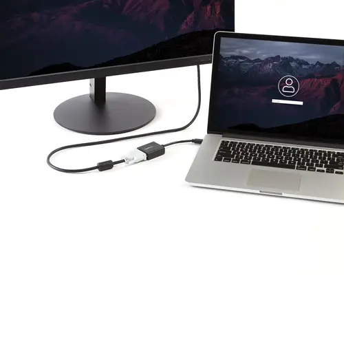 Adaptador Conversor de Vídeo Mini DisplayPort a DVI - Convertidor DP Pasivo - 1920x1200 - Imagen 2