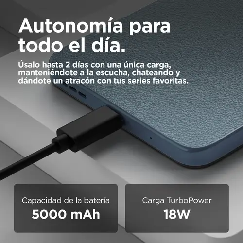 moto g05 16,9 cm (6.67") SIM doble Android 15 4G USB Tipo C 4 GB 256 GB 5200 mAh Verde - Imagen 17