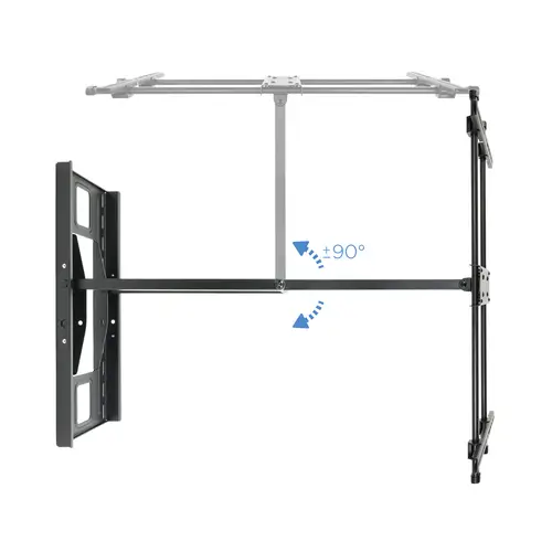 LP4380XL-B soporte para TV 2,03 m (80") Negro - Imagen 3