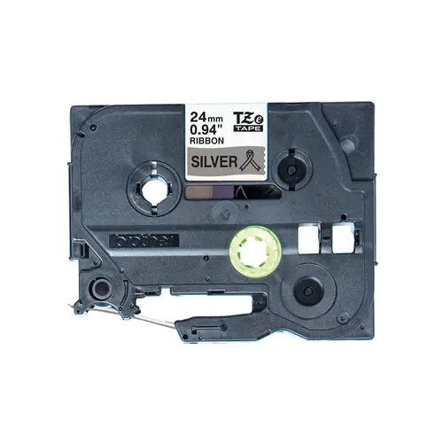 TZE-R951 cinta para impresora de etiquetas Negro sobre plata - Imagen 2
