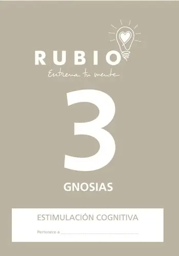 CUADERNO RUBIO A4 ESTIM.COGN.GNOSIAS 3 - Pack de 5 unidades