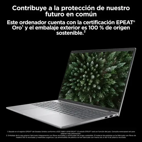 ZBook Power G11 A AMD Ryzen 7 8845HS Estación de trabajo móvil 40,6 cm (16") WUXGA 16 GB DDR5-SDRAM 512 GB SSD NVIDIA RTX A1000 Wi-Fi 6E (802.11ax) Windows 11 Pro AI PC, AI Workstation Plata - Imagen 7