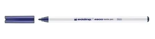 ROTUL.EDDING 4600 TELA FINO AZUL - Pack de 10 unidades