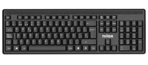 NXKMWE011 teclado Ratón incluido Oficina RF inalámbrico Español Negro - Imagen 3