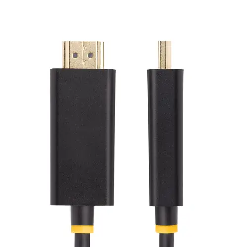 Cable Adaptador DisplayPort a HDMI de 2m - 4K 60Hz con HDR - Cable DP a HDMI 2.0b - Conversor Activo de Vídeo - Convertidor DisplayPort a HDMI - Imagen 3