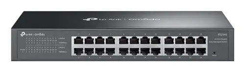 Omada ES224G switch Gestionado L2 Gigabit Ethernet (10/100/1000) Negro - Imagen 1