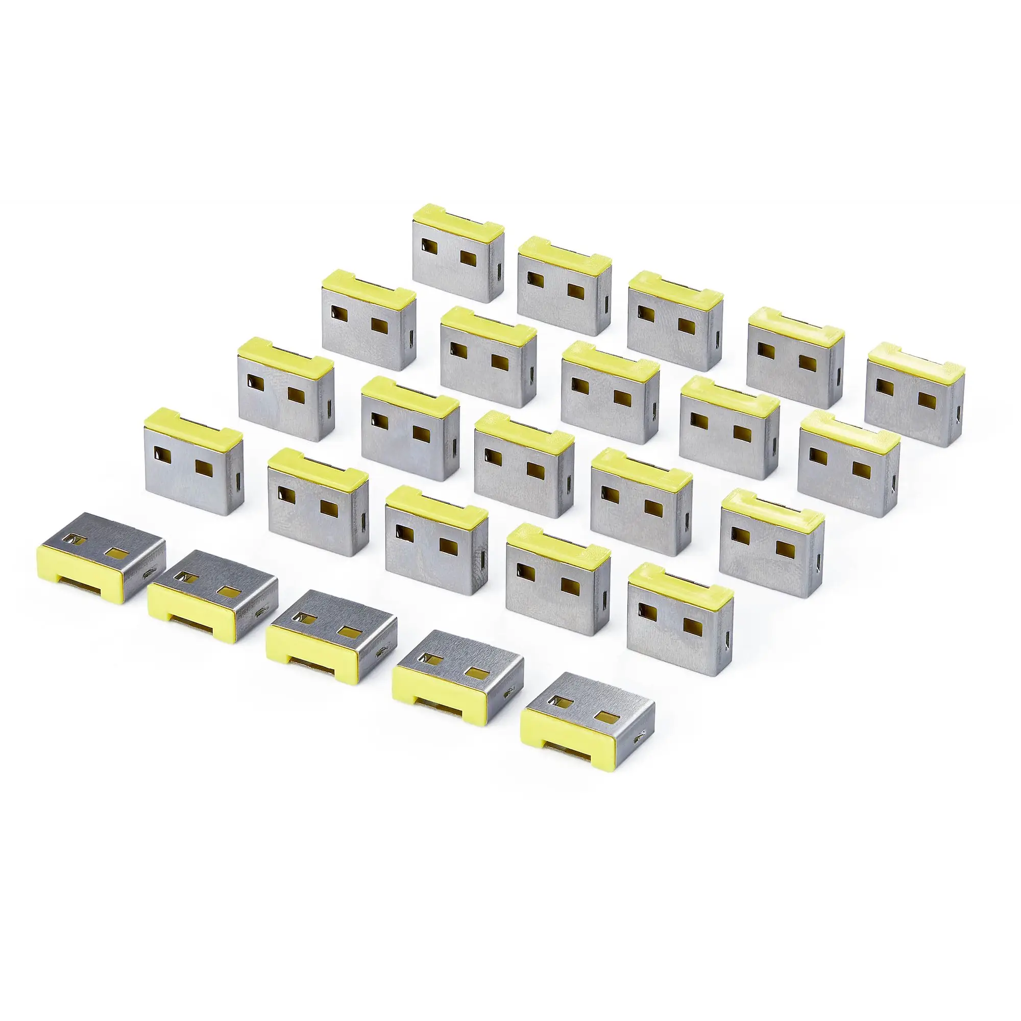 Tapones de Bloqueo USB-A de Repuesto con Pestillo - Paquete de 25 - Para USB-A-PORT-BLOCKER - Tapones Antipolvo A Presión - Reutilizables - Para Ordenadores - Imagen 6