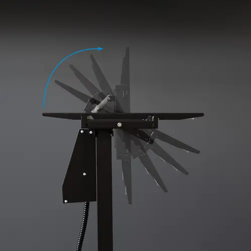 UROS Soporte de Suelo con Ruedas con Regulación Eléctrica de Altura e Inclinación - Imagen 9