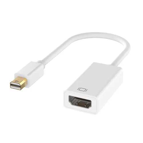 EC1451 cambiador de género para cable Mini DisplayPort HDMI Blanco - Imagen 1
