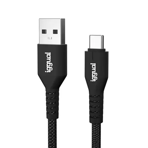 IGG320006 cable USB USB 2.0 1,8 m USB A USB C Negro - Imagen 1