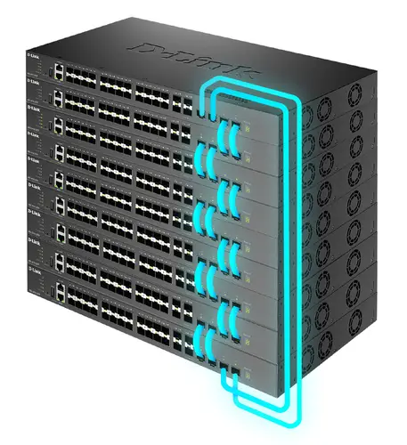 DXS-3410-32SY switch Gestionado L3 Negro - Imagen 6