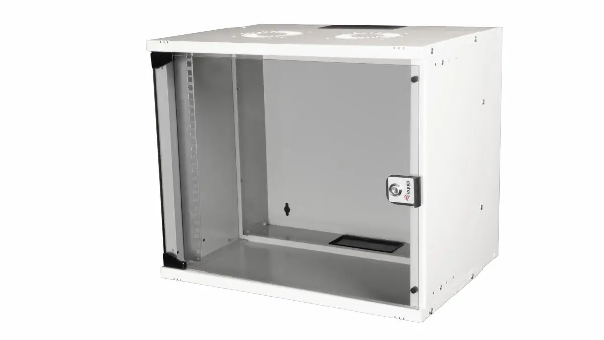 EWM-09-5440-G armario rack 9U Bastidor de pared Gris claro