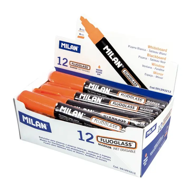 591293212 marcador 12 pieza(s) Punta de cincel Naranja