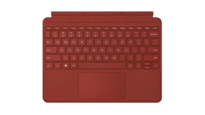Surface Go Type Cover Rojo Microsoft Cover port
