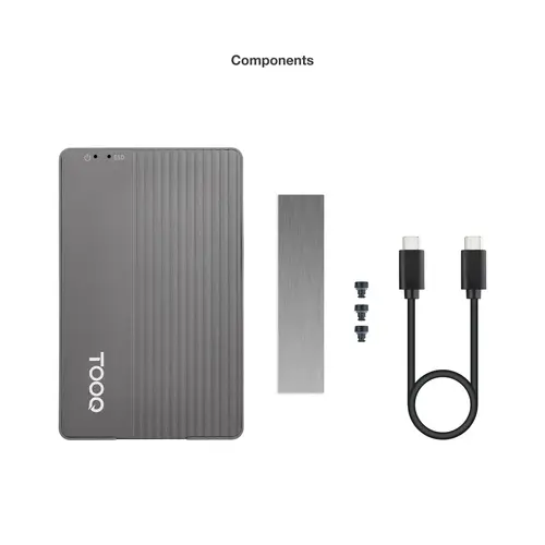Caja externa para SSD M.2 NVMe/SATA + HUB USB-C 3.2 Gen2 con 2x USB-A 3.1 + 1x USB-A 2.0 + USB-C 3.2 Gen2 + HDMI 2.0 + RJ45 + SD/TF + AUDIO + USB-C PD 100W, Gris - Imagen 8