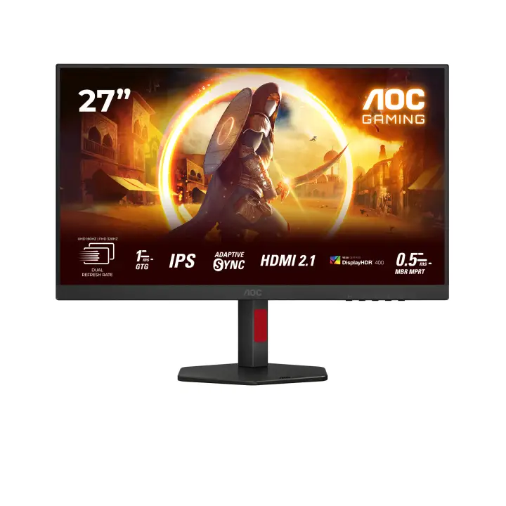 G4 U27G4R pantalla para PC 68,6 cm (27") 3840 x 2160 Pixeles Quad HD LED Negro, Rojo