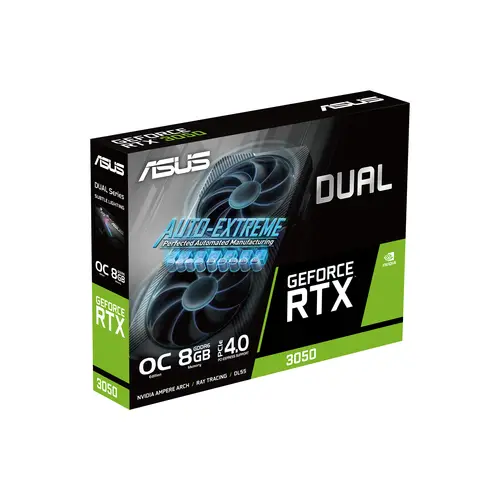 Dual -RTX3050-O8G-V2 NVIDIA GeForce RTX 3050 8 GB GDDR6 - Imagen 12