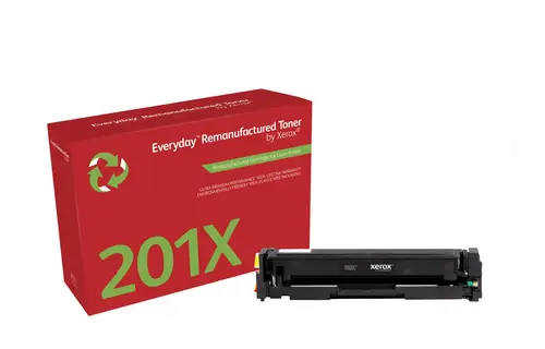 Remanufacturado Everyday Tóner Everyday Negro remanufacturado de Xerox es compatible con HP 201X (CF400X), Capacidad alta - Imagen 1