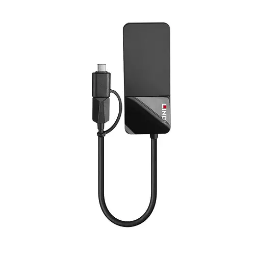 43354 base para portátil y replicador de puertos USB 3.2 Gen 1 (3.1 Gen 1) Type-A + Type-C Negro - Imagen 5