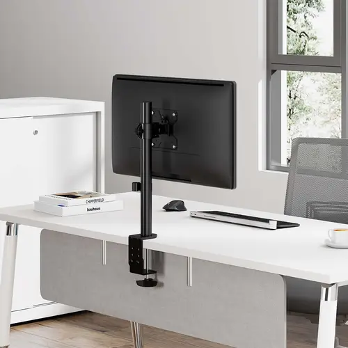 Soporte de mesa eco giratorio e inclinable para monitor/TV 10kg de 17-32, Negro - Imagen 5