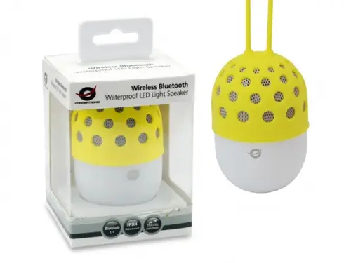 CSPKBTWPHLY altavoz portátil o de fiesta Blanco, Amarillo 3 W - Imagen 5