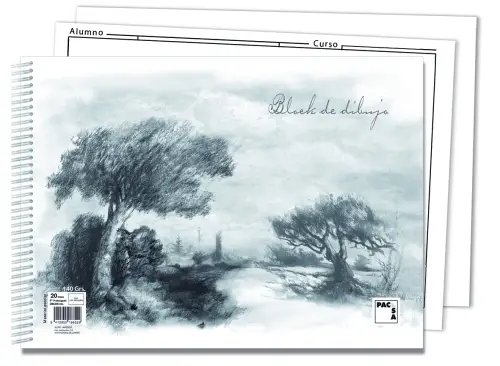 BLOCK DIBUJO PACSA Fº PROL. 20h LISO 2T