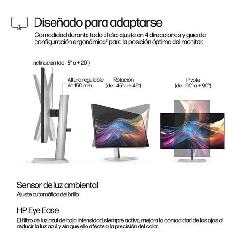 Series 7 Pro Monitor QHD Pro de la serie 7 de 27 pulgadas: 727pq - Imagen 8