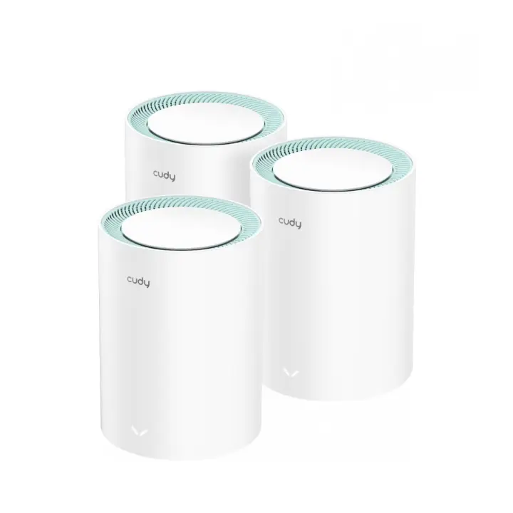 M1300 3-PACK sistema Wi-Fi Mesh (Wi-Fi en malla) Doble banda (2,4 GHz / 5 GHz) Wi-Fi 5 (802.11ac) Blanco 1 Interno