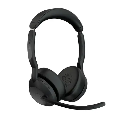 Evolve2 55 Auriculares Inalámbrico y alámbrico Diadema Oficina/Centro de llamadas Bluetooth Base de carga Negro - Imagen 2