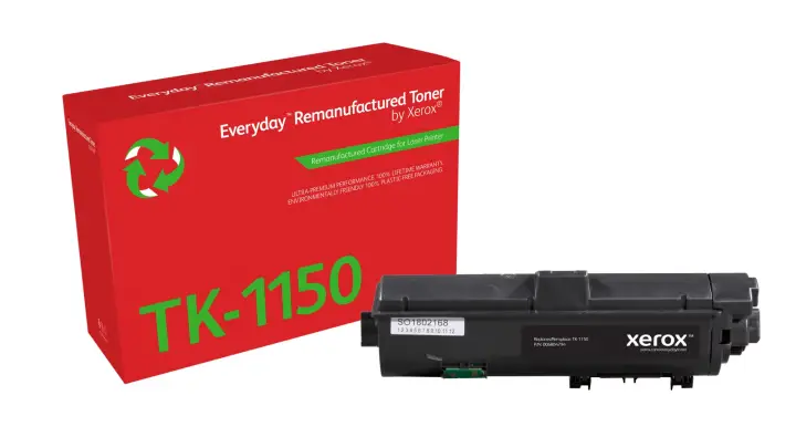 Remanufacturado Everyday Tóner Everyday Negro remanufacturado de Xerox es compatible con Kyocera TK-1150, Capacidad estándar