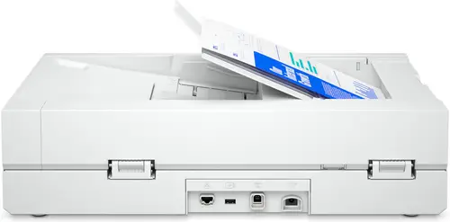 Scanjet Pro N4600 fnw1 Escáner de superficie plana y alimentador automático de documentos (ADF) 1200 x 1200 DPI A5 Blanco - Imagen 8