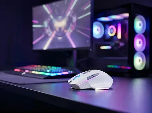 MMWVECTORW ratón Juego mano derecha RF Wireless + Bluetooth + USB Type-A Óptico 12000 DPI - Imagen 10