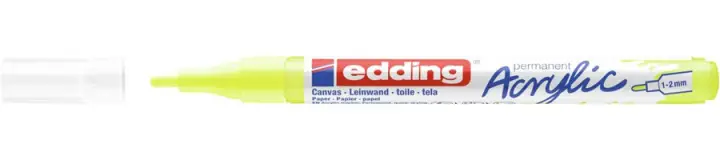 5300 acrylic marker fine marcador permanente Amarillo 1 pieza(s)