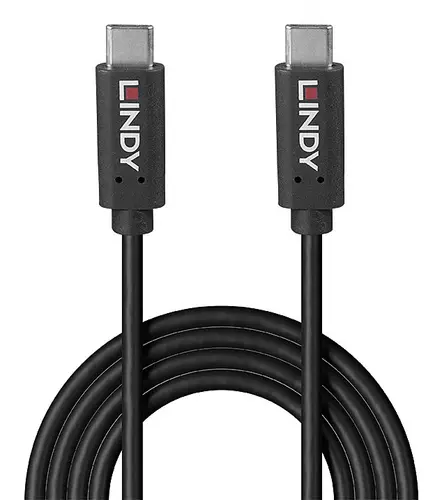36975 cable USB USB 3.2 Gen 2x2 0,5 m USB C Negro - Imagen 2