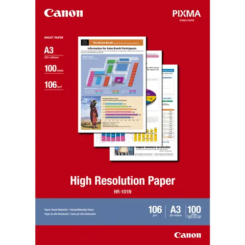 1033A005 papel para impresora de inyección de tinta A3 (297x420 mm) 100 hojas - Imagen 1