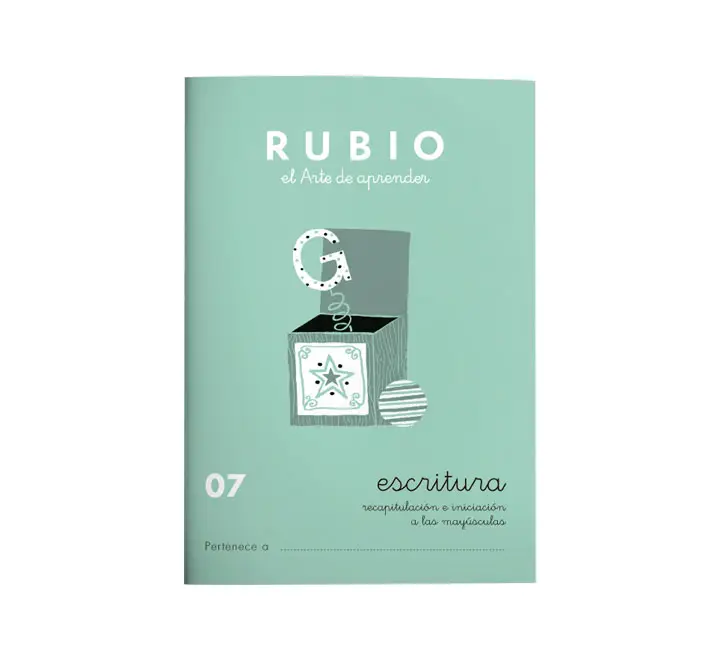CUADERNO RUBIO A5 ESCRITURA   07 - Pack de 10 unidades