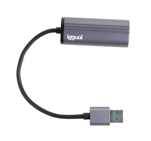 Adaptador USB-A a RJ45 Gigabit Silver - Imagen 2