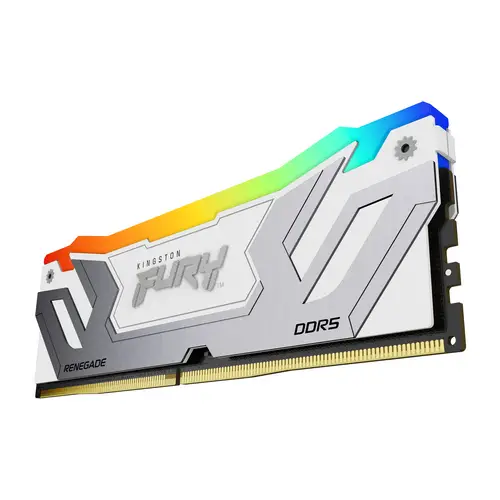 FURY 24GB 8400MT/s DDR5 CL40 CUDIMM Renegade RGB Blanco XMP - Imagen 4