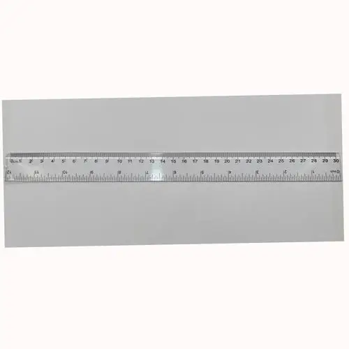 MOLIN REGLA ESCOLAR 30CM TRANSPARENTE