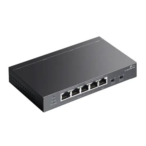 TL-SG1005P-PD switch Gigabit Ethernet (10/100/1000) Energía sobre Ethernet (PoE) Negro - Imagen 4