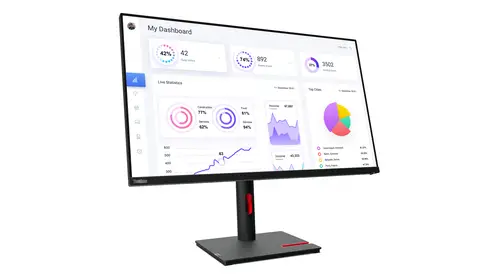 ThinkVision T32p-30 LED display 80 cm (31.5") 3840 x 2160 Pixeles 4K Ultra HD Negro - Imagen 3