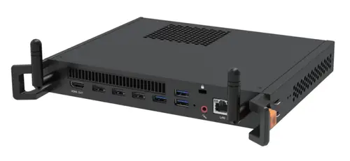 MT71F PCs/estación de trabajo Intel® Core i7 i7-12650H 16 GB DDR4-SDRAM 256 GB SSD Windows 11 Pro Mini PC Negro - Imagen 1