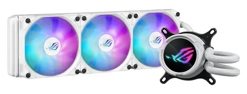 ROG Strix LC III 360 ARGB White Edition Procesador Kit de refrigeración líquida 12 cm Blanco - Imagen 3