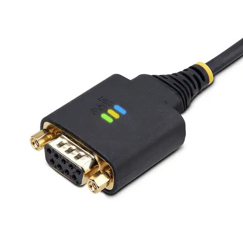 1P10FFCN-USB-SERIAL cable de serie Negro 3 m USB tipo A DB-9 - Imagen 7